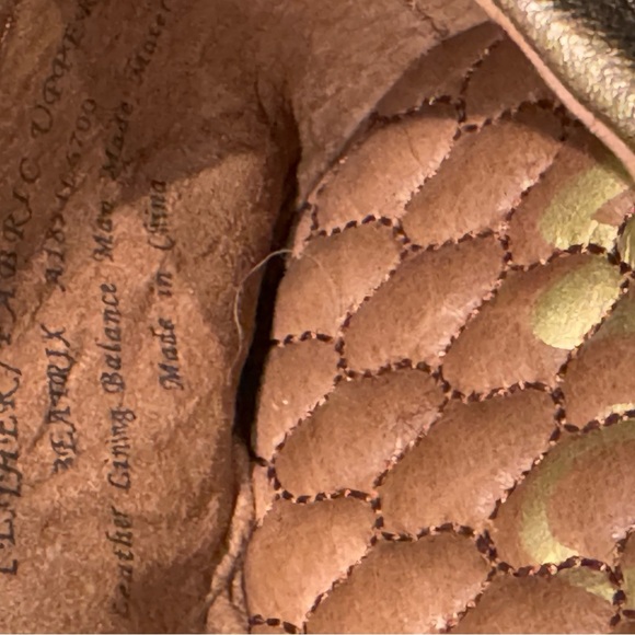 Sam Edelman Beatrix Ballet Flat Ballerina Stud Spike Leather Gold Size 7 - Picture 16 of 16